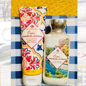 Bath & Body Works💛🌼 CAPRI COASTAL CITRUS Set.